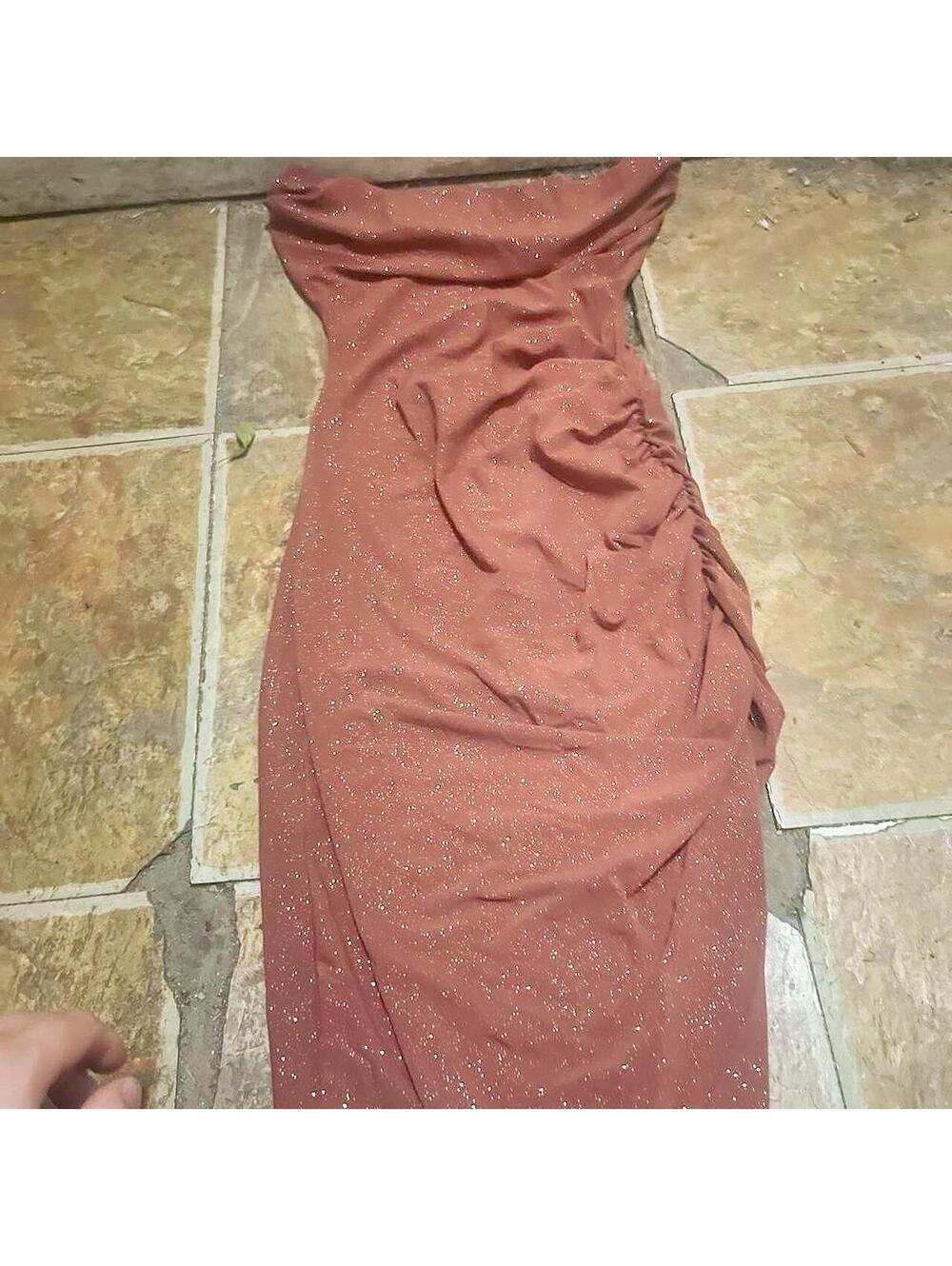 Windsor Women's Burgundy and Brown Dress